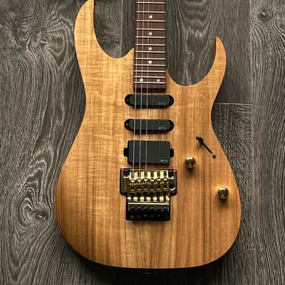 2021 Ibanez RG6PKAG Koa Top & EMG's Reb Beach Vibes image 2