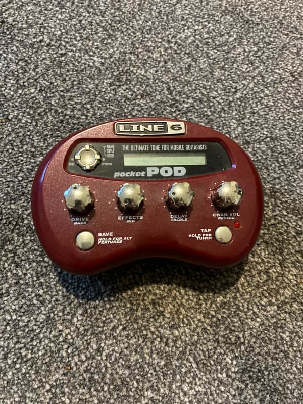 Line 6 Pocket POD Multi-Effect and Amp Modeler 2007 - Present - Red image 1