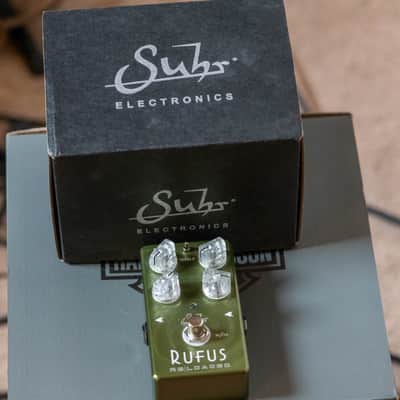 Suhr Rufus Reloaded 2010s Octave Fuzz - Green, Used w/ Original Box image 2