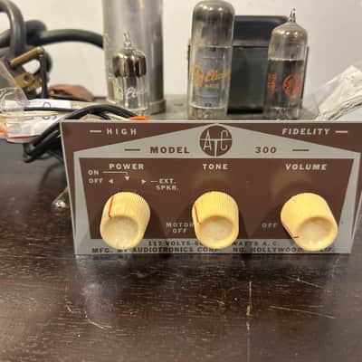 Audiotronics 300 guitar amplifier project vintage tube amp 6x4 el84 6bq5 6av6 #1 image 2