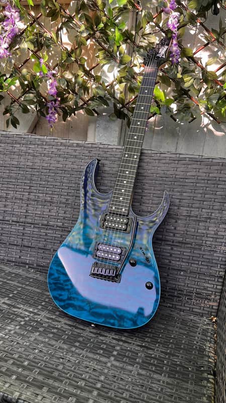 Ibanez GRG120QASP-BGD Gio 2021 - Present - Blue Gradation image 1