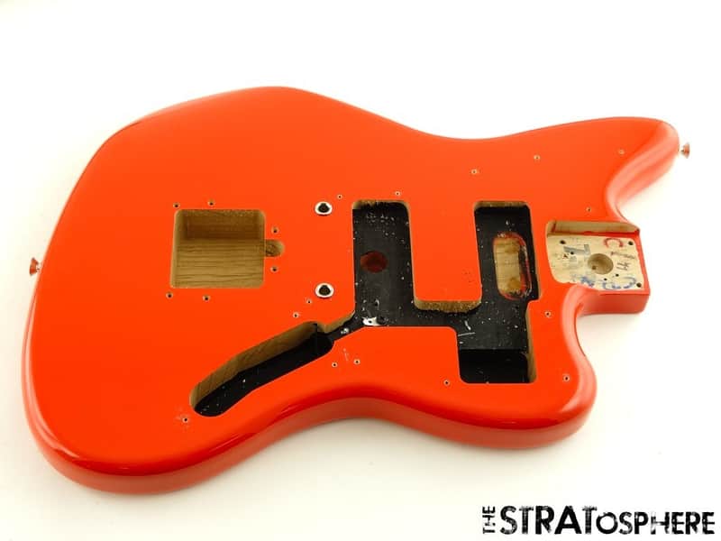 Fender Player II Jaguar Series BODY Modern Guitar Alder, Coral Red image 1
