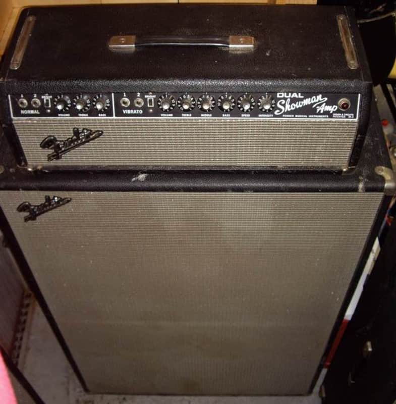Fender Dual Showman Head + Cab 2x15 1967 image 1