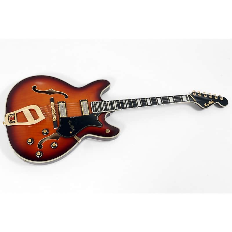 Hagstrom '67 Viking II Limited-Edition Hollowbody Electric Guitar Regular Vintage Sunburst image 1