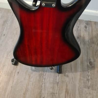 Teisco Audition 1960s Closet Classic near mint time warp condition - Dark Red burst image 6