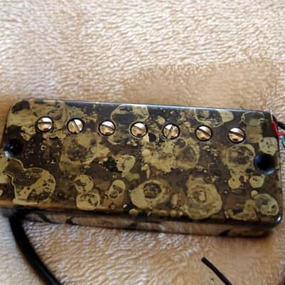 Bare Knuckle Holy Diver Camo BKP Calibrated Covered Set Bridge & Neck Soapbar Active Sized 7 String image 4