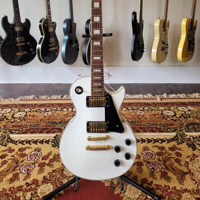 Epiphone Les Paul Custom 2010 - Alpine White - hard case included image 2