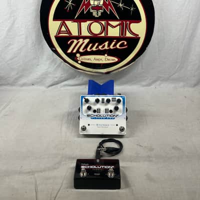 Pigtronix Echolution2 echolution 2 II Filter Pro Multi-Tap Delay Pedal with Remote Switch + TRS cable image 1