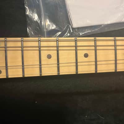 Vigier Excalibur Indus 2020 (Satin/Matte White with Satin Matte Black Pickguard, Trem) image 12