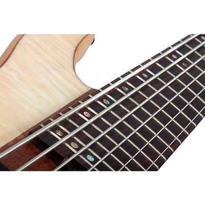 Schecter Schecter Guitar Research Charles Berthoud CB-6 6-String Electric Bass 2025 - Natural Satin image 11