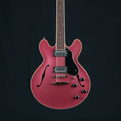Collings I-35 LC Metallic Burgundy Mist Semi-Hollow Body Custom NEW - Metallic Burgundy Mist image 2