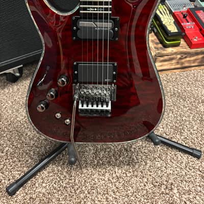 Schecter C-1 FR-S Left handed (Lefty) 2020 - Black Cherry image 1