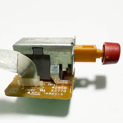 Yamaha PSR Series 4 Pin AC Power Switch with a Wiring Assembly.