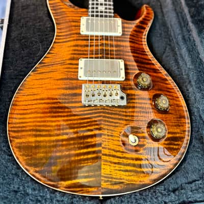 PRS Dave Grissom DGT 10 Top, Bird Inlays Electric, Yellow Tiger with Case - Pre Owned image 3