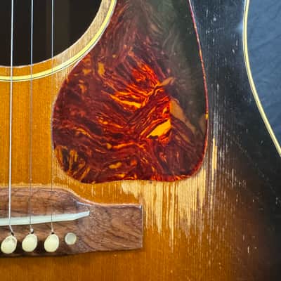 1951 Gibson J-45 | SCALLOPED BRACING | REVIEW VIDEO | BRAZILIAN FRETBOARD & BRIDGE image 6