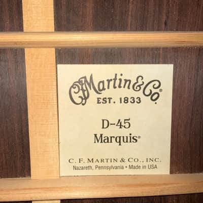 2007 Martin D-45 Marquis – Natural image 20
