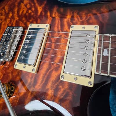 Used Paul Reed Smith Custom 24 Quilt Black Gold w/ bag image 6
