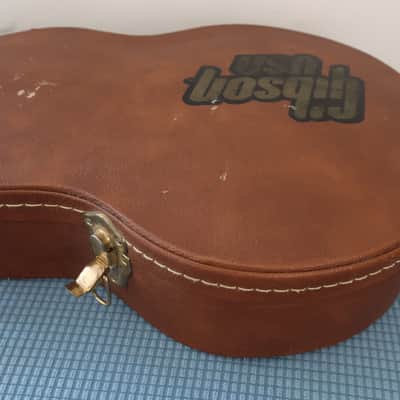 Vintage 1989 1990 1991 Fuzzy Blanket Gibson USA TKL Les Paul Case Brown Pink Shroud 40 X 13 X 3 image 8