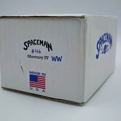 Spaceman Effects Mercury IV Germanium Harmonic Boost RARE WHITE ON WHITE 46/77 image 7