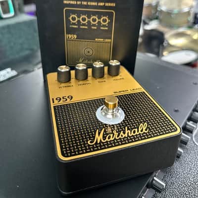 Marshall 1959 Super Lead Pedal 2025 - Black and Gold image 1