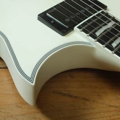 ESP E-II Eclipse Snow White Satin Neckthrough 2020 image 12