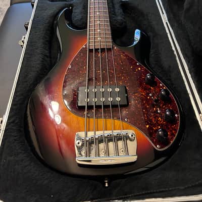 Ernie Ball Music Man StingRay 5 H with Rosewood Fretboard 1999 - 2018 - Vintage Sunburst image 1