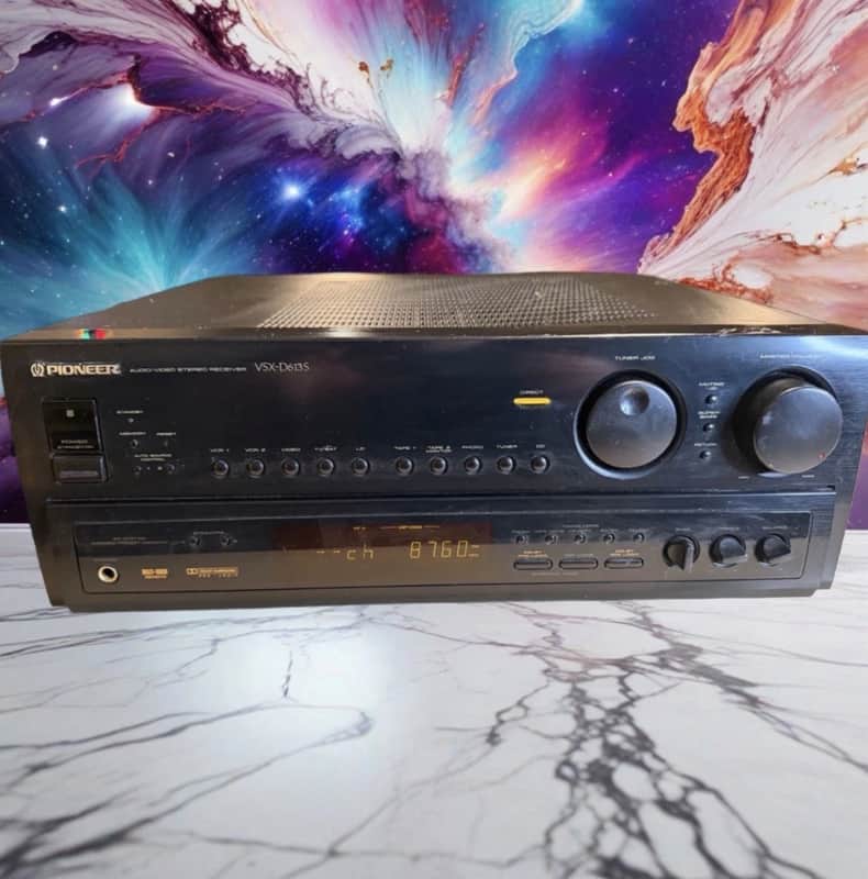 Pioneer VSX-D613S AV stereo receiver MONSTER 130WPC BEAST CLEANED & Tested Rare! image 1