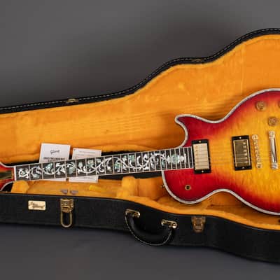 Gibson Les Paul Custom Ultima 5A-Quilt "Tree of Life" 2025 - Fireburst image 24