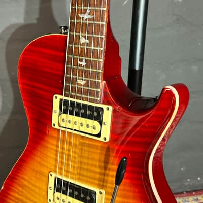 + New Video PRS 2004 Single Cut Cherry Burst 10 Top USA Made 20th Anniversary Guitar + Case image 10