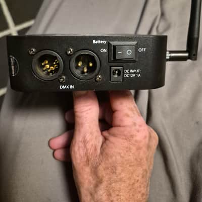 American DJ WIF013 WiFLY EXR Battery Wireless Transceiver 2010s - Black image 2