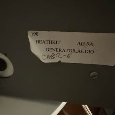 Heathkit AG-9A Vintage Audio Generator / Audio Oscillator – Tested & Working image 3