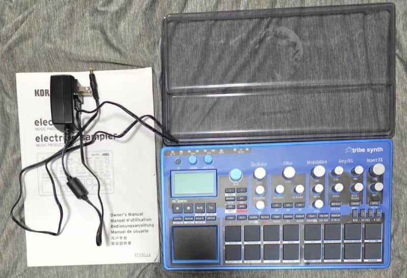 Korg Electribe 2 2010s - Blue image 1