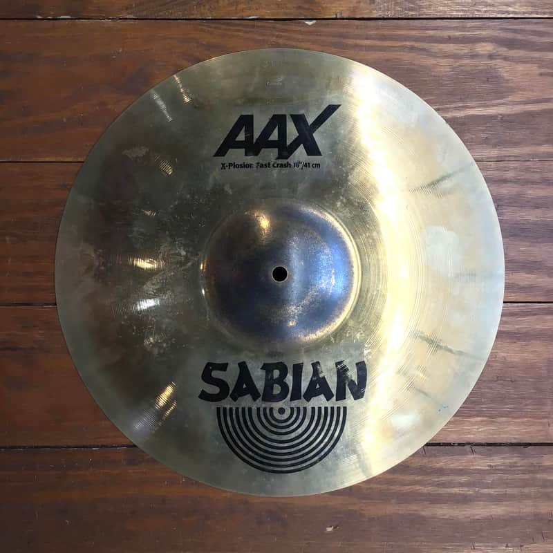 USED Sabian AAX 16" X-Plosion Fast Crash Cymbal image 1
