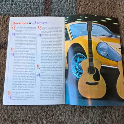 Vintage 1973 Martin Guitar 1833 Magazine Issue 1, Volume 1! Rare, Original Case Candy! image 6
