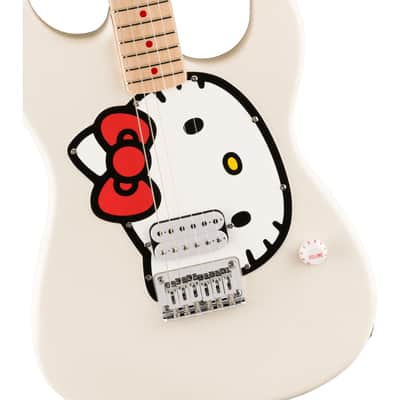 Squier Fender x Hello Kitty Stratocaster - White image 6