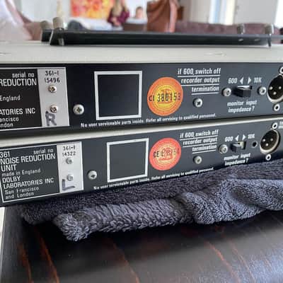 Dolby Laboratories Inc Dolby System A-Type Model 361 Dolby SR Matched Pair image 5