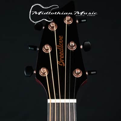 Breedlove ECO Collection - Pursuit Exotic S Concert CE - Acoustic-Electric Guitar - Pinot Noir Burst Finish image 4