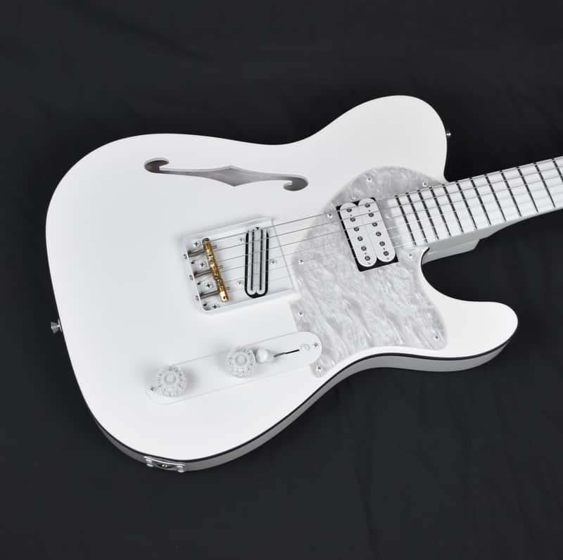 Custom Pre-order! Thinline Telecaster HH 2026 White image 1
