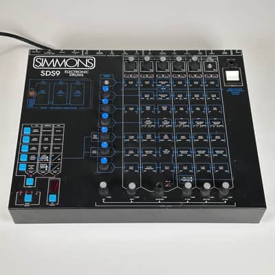 Vintage Simmons SDS9 Sound Module for Electronic Drums