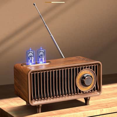 Vintage Radio-Black image 3