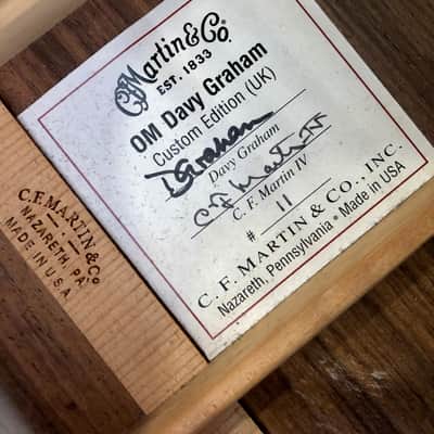 Martin OM Davy Graham Signature 2007 Natural image 10