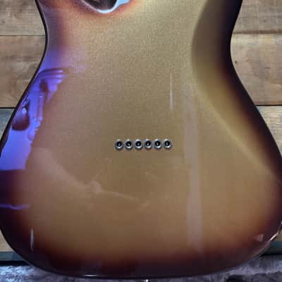 2022 Fender American Ultra Tele MP Mochaburst w/case image 14