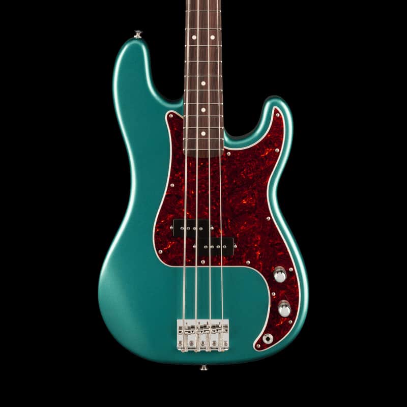 Demo - Fender American Professional Classic Precision Bass Faded Sherwood Green Metallic with Gig Bag - Serial # US25060420 image 1