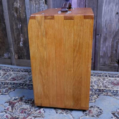 Mesa Boogie Mark Five 25 2-Channel 25-Watt Custom Guitar Combo - Red Oak & Wicker With Electro-Voice Black Shadow image 8