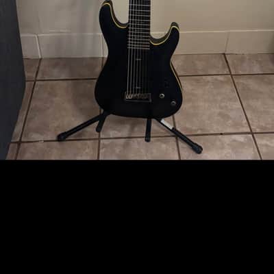 Schecter Demon-8 2018 - Present - Aged Black Satin image 1