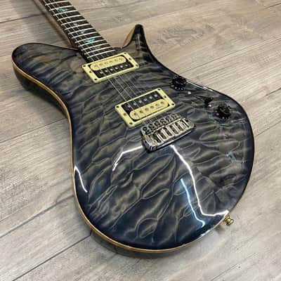 Brogi Vanguard Custom Guitar 2007 Black Transparent image 6