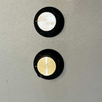 3x Fender Knob/Knopf von Coroando II / 1967 - schwarz/silber image 2