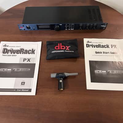 dbx DriveRack PX Powered Speaker Processor w/ RTA Mic, and Original Box - EXCELLENT image 1