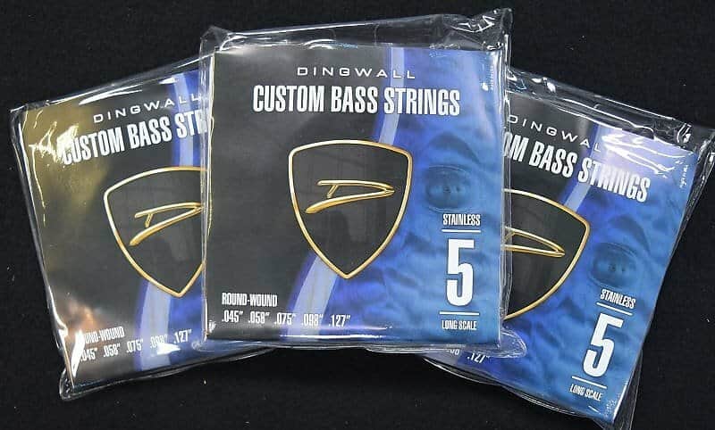 Dingwall Stainless Steel (5-String), 3-PACK Deal=FREE Shipping. 45-127 image 1
