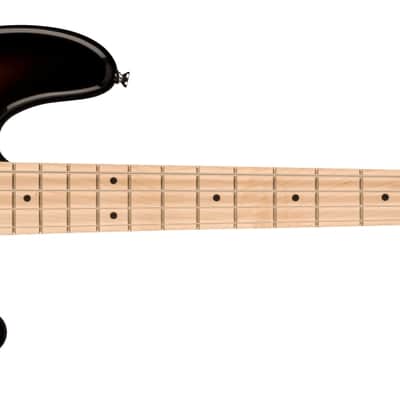 Squier Sonic Precision Electric 4-String Bass Guitar - 2-Color Sunburst image 3